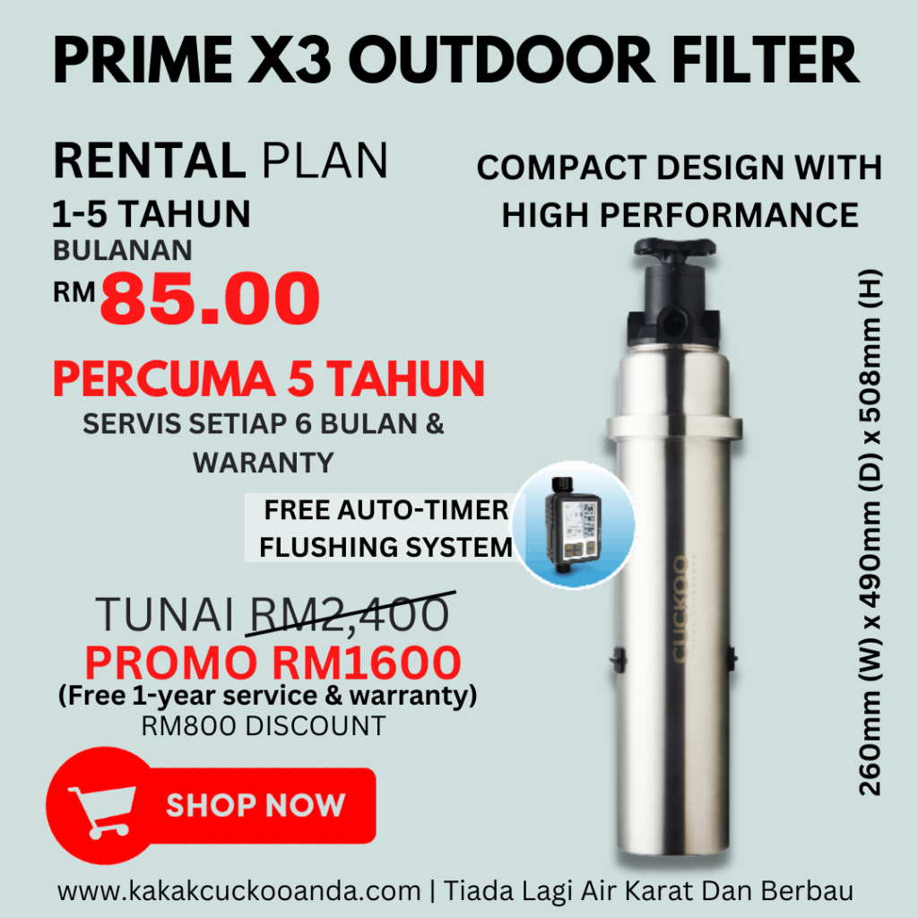 promosi outdoor filter cuckoo prime x3